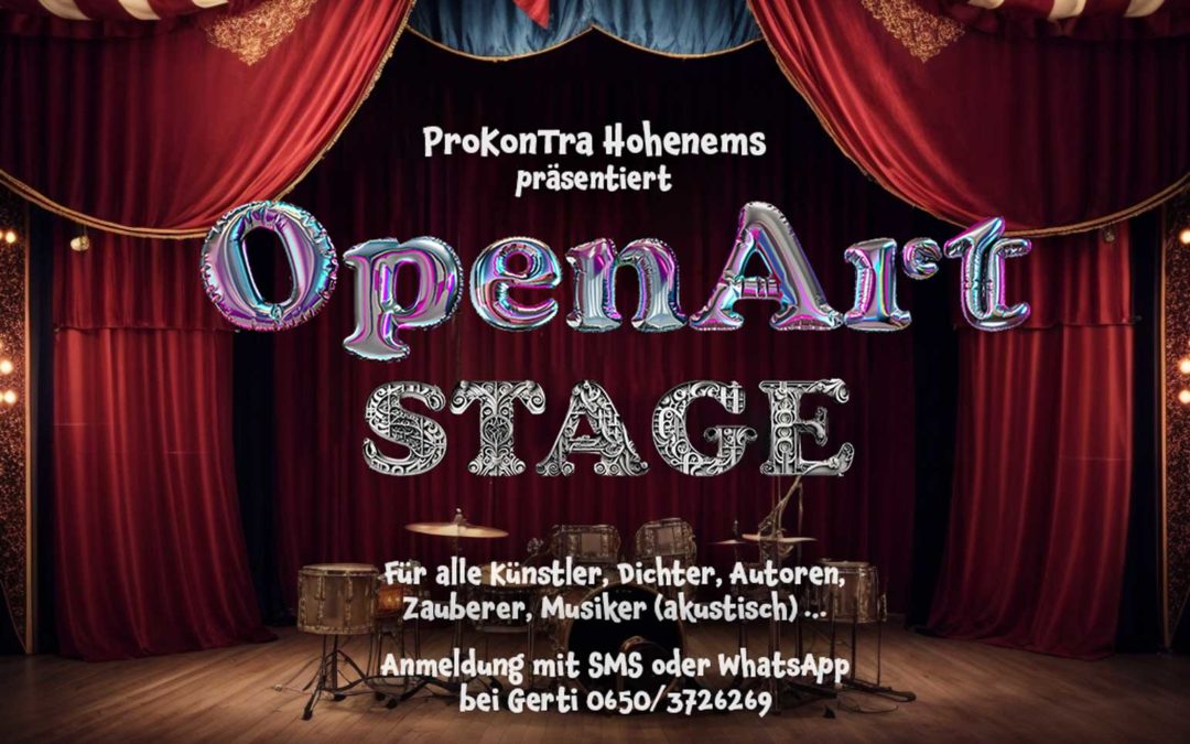 23.2.24 – 20 Uhr: OpenArt Stage